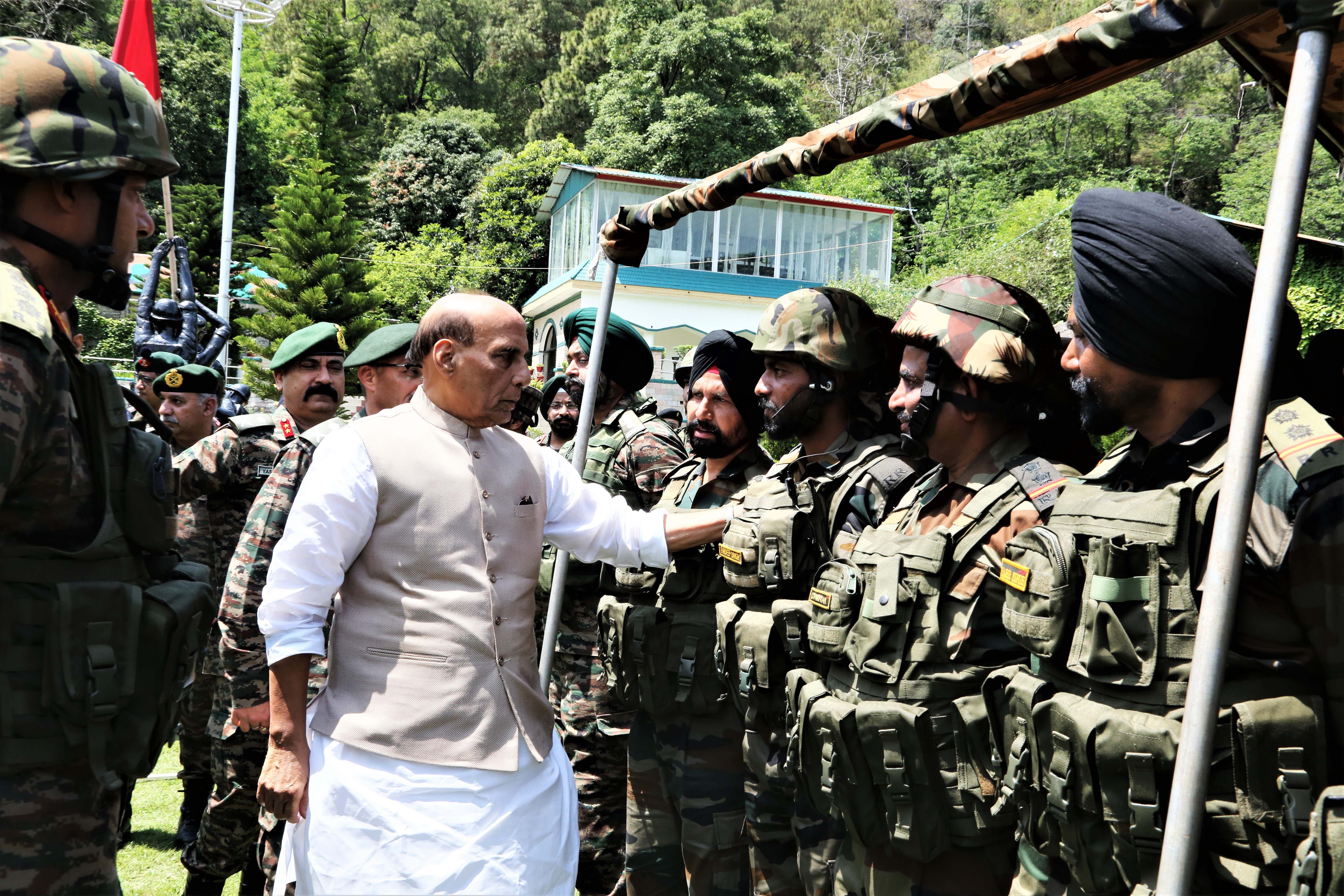 Rajnath Singh Reviews Defence Preparedness